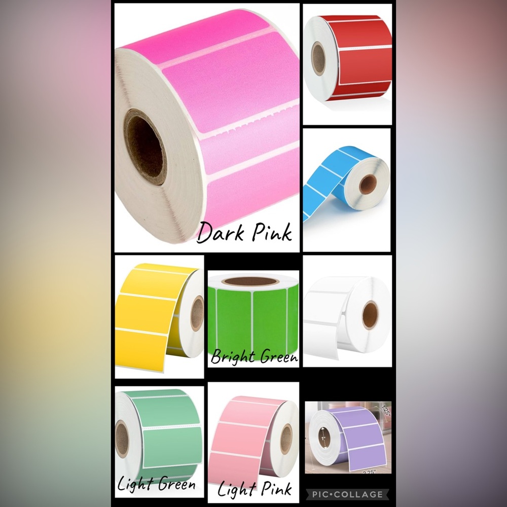 NWT 100 Custom Thermal Labels- Designed & Printed - Picture 7 of 14
